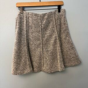LOFT Textured A-Line Skirt